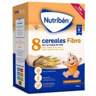 Nutribén 8 Cereales y Miel Fibra 600 gr