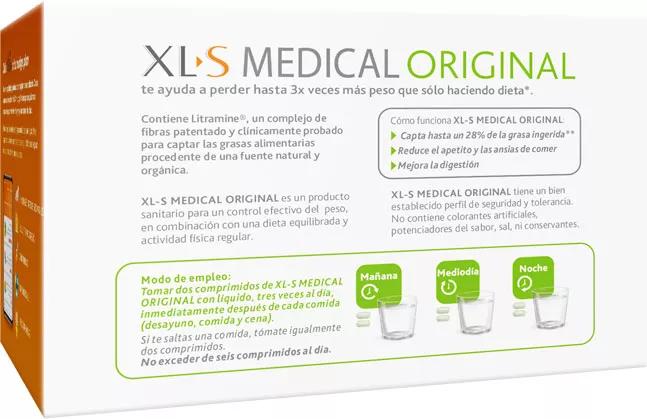 XLS Medical Original Captagrasas 180 Comprimidos