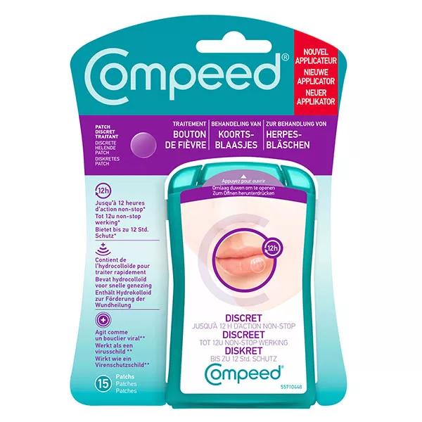 Compeed Parches Discretos Herpes Lbaiales 15 unidades