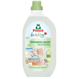 Detergente líquido ecológico Frosch Baby para máquinas de lavar roupa, roupa de bebé, 1,5 L