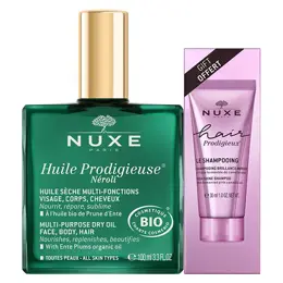 Nuxe Huile Prodigieuse® Néroli 100ml + Shampooing Hair Prodigieux® 30ml