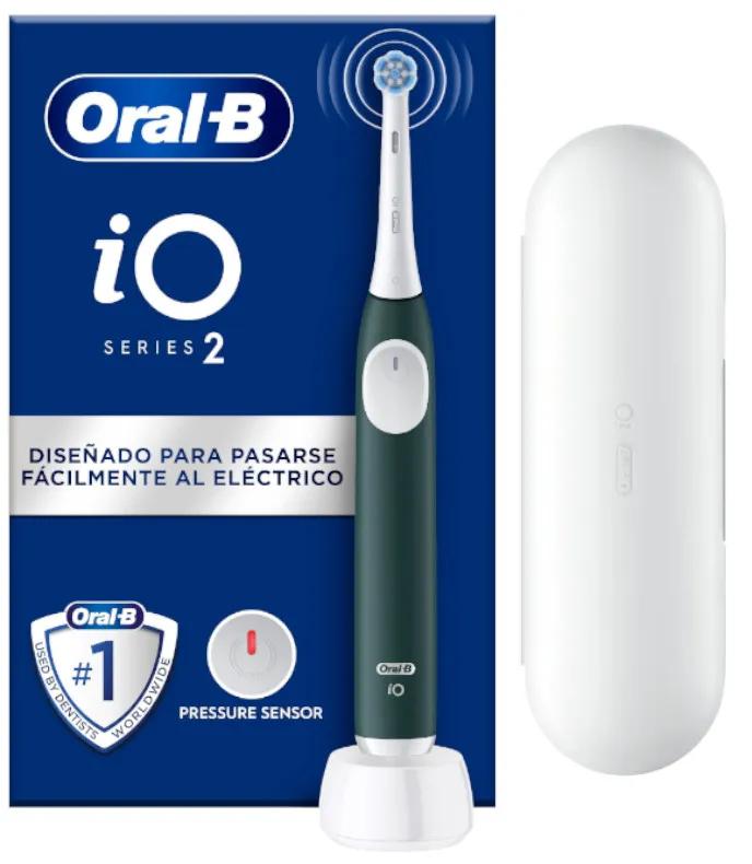 Oral-B Elektrische Zahnbürste iO2 Series Forest Green (mit TC/Hbox)