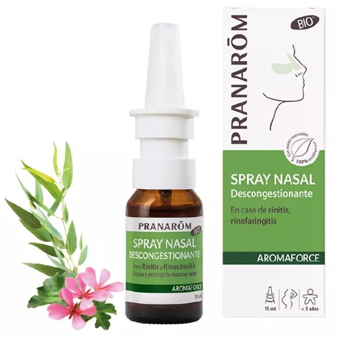 Pranarom Aromaforce Spray Nasal Descongestionante Bio 15 ml