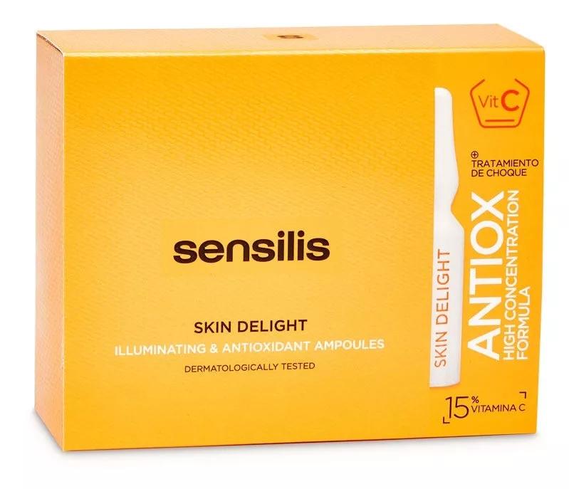 Sensilis Skin delignt Ampolas comcentradas Vitamina C Skin delight 15x1,5ml