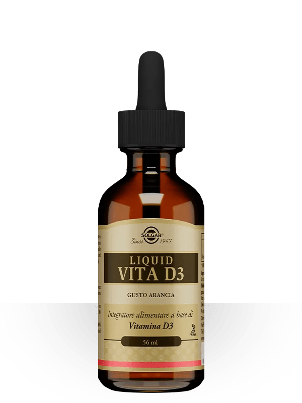 Solgar Liquid Vita D3 Integratore Vitaminico 56 ml