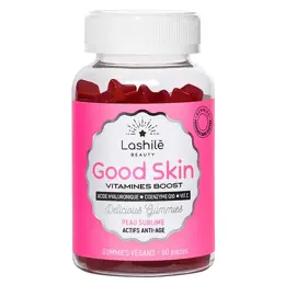 Lashilé Beauty Good Skin Vitamines Boost Peau Sublime 60 gummies