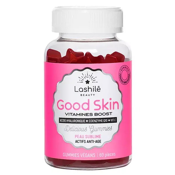 Lashilé Beauty Good Skin Vitamines Boost Peau Sublime 60 gummies
