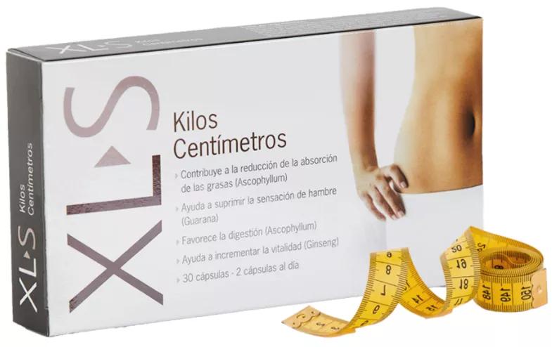 XLS Kilos Centímetros 30 Comprimidos