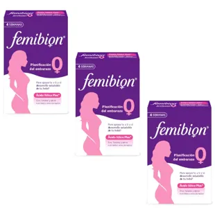 Femibion 0 Schwangerschaftsplanung Folsäure Plus 3x28 Tabletten