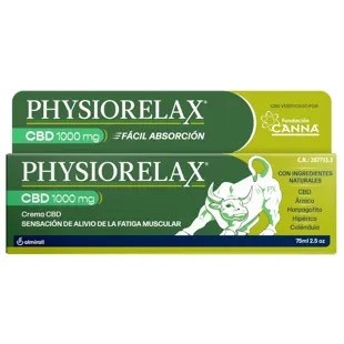 Physiorelax CBD 1000mg Cream 75 ml