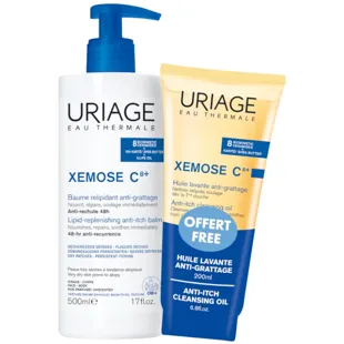 Uriage Xémose C8+ Bálsamo 500 ml + Aceite Limpiador 200 ml