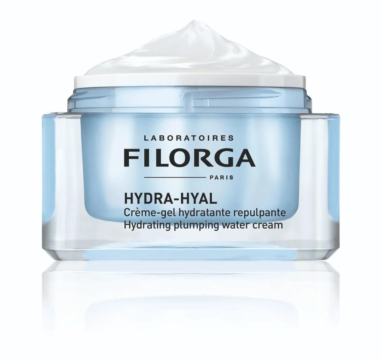 Filorga Hydra Hyal Gel Crema Idratante Rimpolpante Linee Sottili Perdita Di Freschezza 50 ml