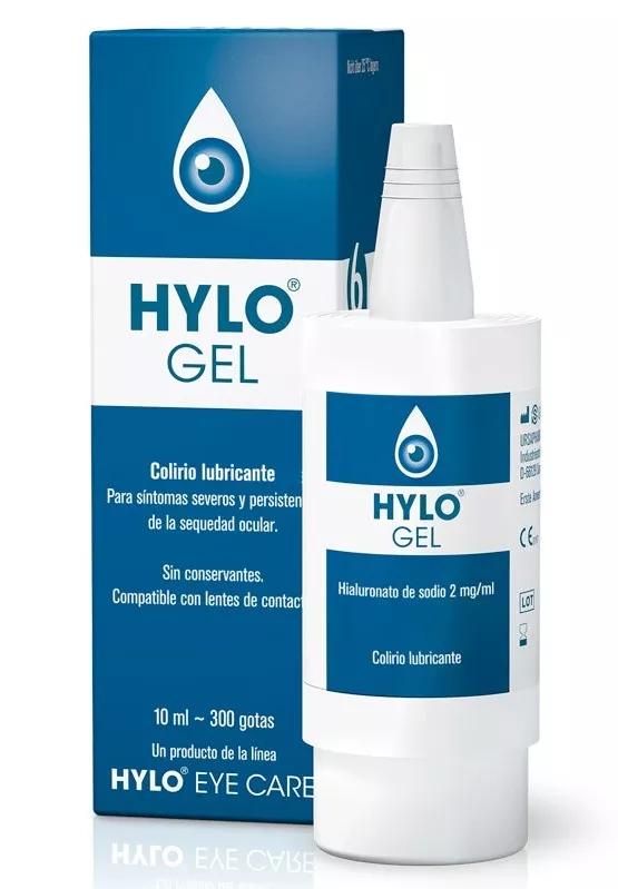 Hylo-Gel Gouttes Oculaires Lubrifiantes 10 ml