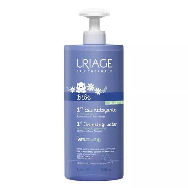 Uriage Bébé 1ère Agua Limpiadora Calmante Rostro y Cuerpo 1L