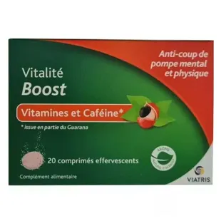 Viatris Santé Vitalité Boost Vitamina e Guarana 20 compresse effervescenti