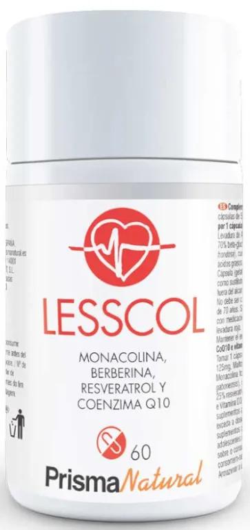 Lesscol Natural Prism 60 Capsules