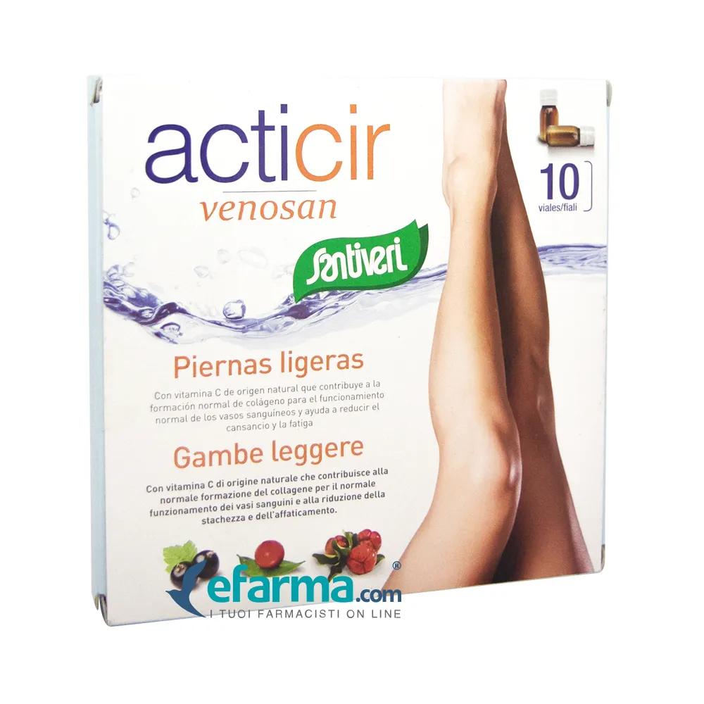 Acticir Venosan Integratore 10 Flaconcini da 10 ml