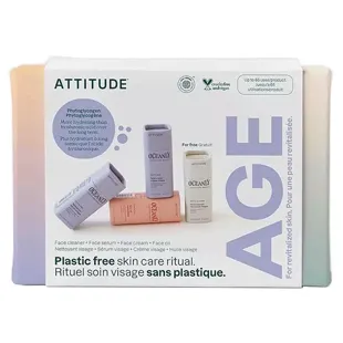 Set regalo Attitude Oceanly Phyto-Age Mini (4 x 8,5 g) con olio viso in omaggio
