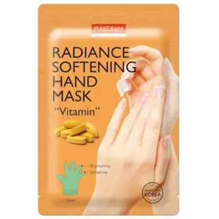Masque pour les mains adoucissant Purederm Radiance Vitamine 1 paire