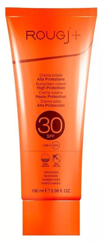 Crème Solaire Visage et Corps SPF30 Rougj 100ml