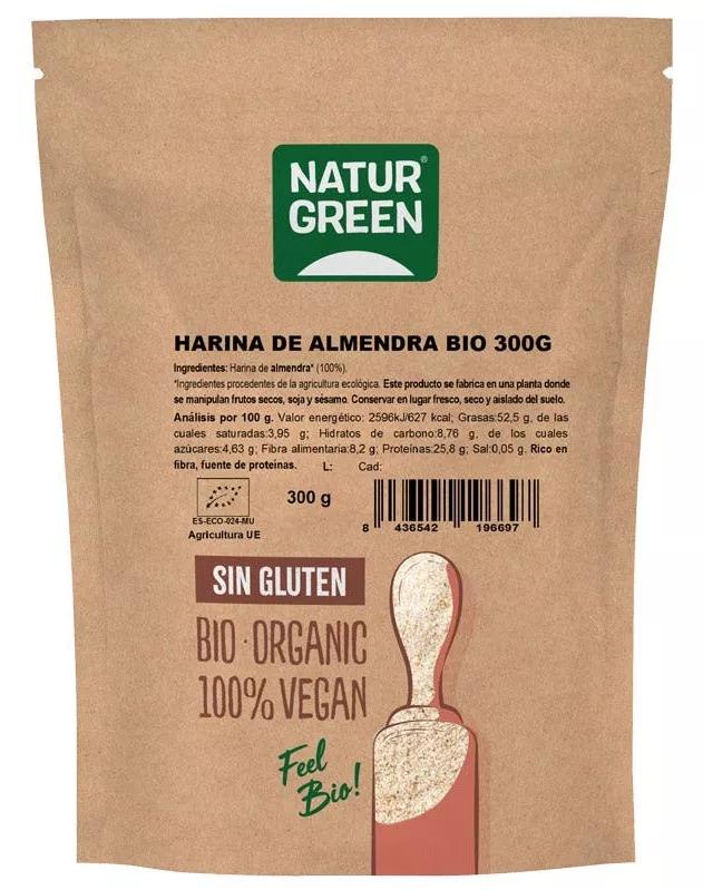 NaturGreen Harina de Almendra Bio 300 gr