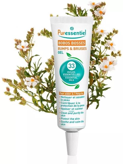 Puressentiel Gel Rasguños y Golpes 33 Aceites Esenciales 20 ml