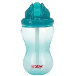 Nûby Flip-It Mug with Straw +12m 360 ml Green