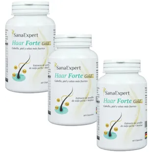 SanaExpert Haar Forte Goud 3x60 Capsules
