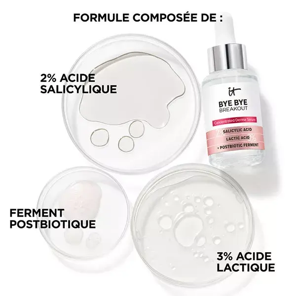 IT Cosmetics Sérum Bye Bye Breakout Sérum à l'Acide Salicylique 30ml