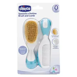 Chicco Bain Brosse et Peigne +0m Bleu