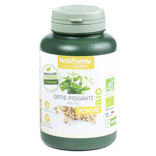 Nat & Form Bio Ortie Piquante Racine 200 gélules végétales