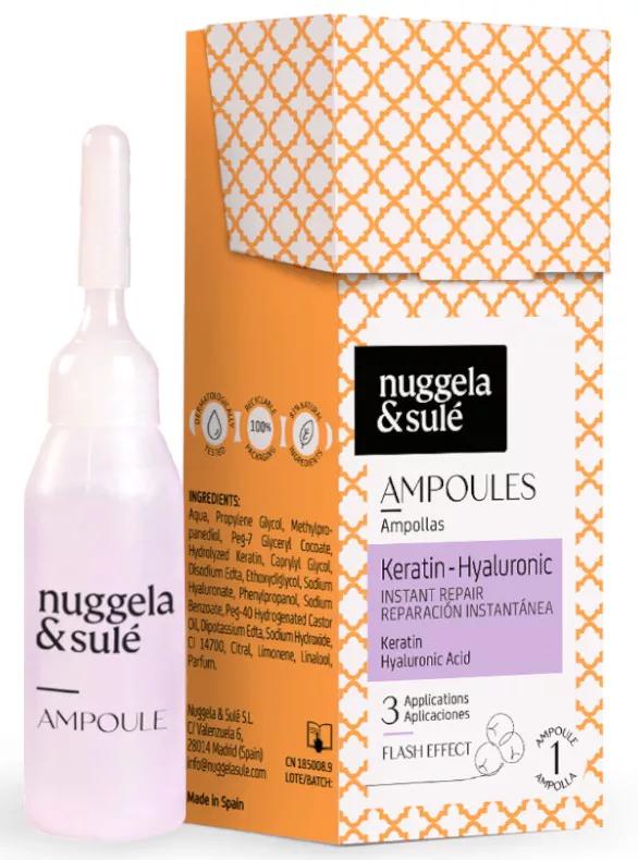 Nuggela & Sulé Ampoule Hyaluronique Kératine 10 ml