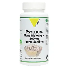 Vit'all+ Psyllium Blond 500mg Bio 100 gélules végétales