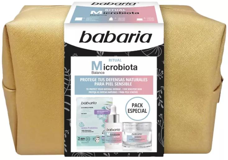 Babaria Neceser Mibrobiota Crema 50 ml + Sérum 30 ml + Mascarilla