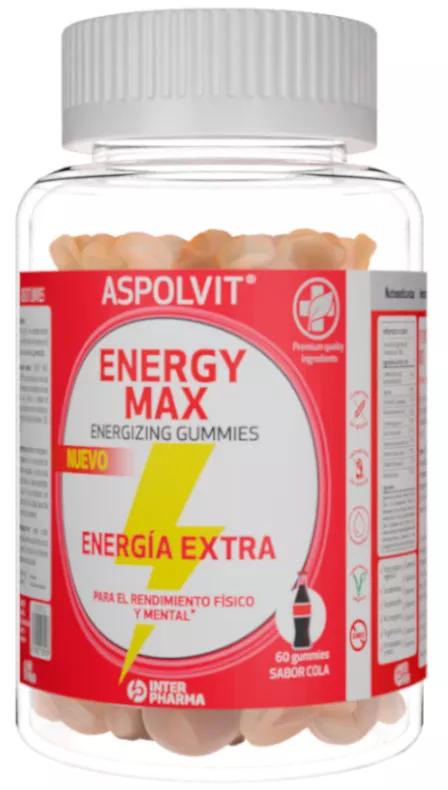 Aspolvit Energy Max Cola Flavor 60 Gummies