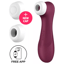 Satisfyer Pro 2 Generatie 3 Connect-app Wijnrood