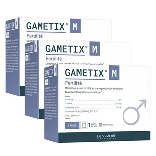 Densmore Gametix M Boost Fertilità e Riproduzione per Uomini Trattamento da 3 Mesi (Confezione da 3 x 1 Mese)