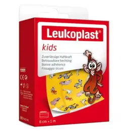 Leukoplast® kids Pansement adhésif premiers soins 6cm  x 1m