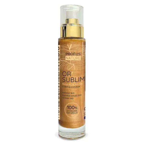 Propos' Nature Or'Sublime Sparkling Oil Skin & Hair 100ml