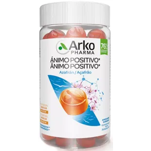 Arkopharma Arkogummies Azafrán Ánimo Positivo 60 Caramelos de Goma