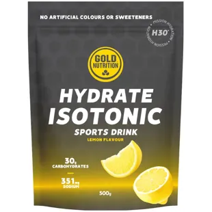 GoldNutrition Hydrate Isotonic H30 Zitrone 500 gr