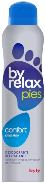 Byly Byrelax Déodorants Rafraîchissants Confort Pieds Spray 200 ml