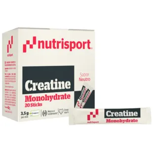 NutriSport Kreatin-Monohydrat Neutraler Geschmack 20 Sticks