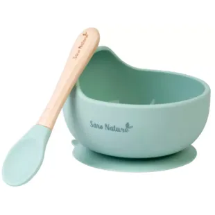 Saro Nordic Wave Mint Feeding Set 2 pcs