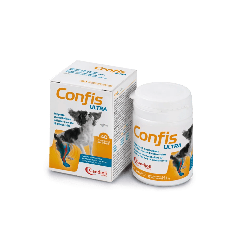 Confis Ultra Cani Supporto Metabolismo Articolare 40 Compresse