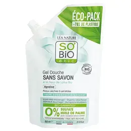 So'Bio Étic Douche Écopack Gel Fleur de Lotus Bio 650ml