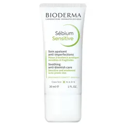 Bioderma Sébium Sensitive Crème Anti-Imperfections Peaux Acnéiques 30ml