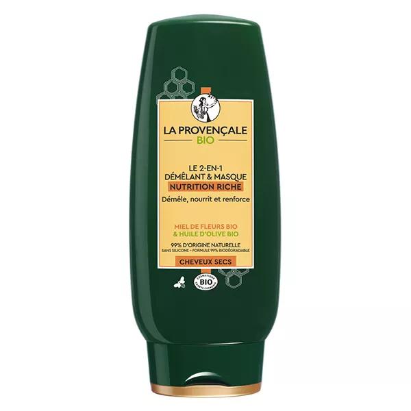La Provençale Nutrition Riche Balsamo 2-in-1 Districante e Maschera Bio 200ml