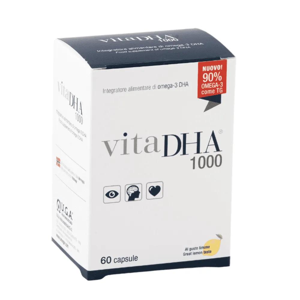 Vitadha 1000 Integratore Omega3 EPA e DHA 60 Capsule