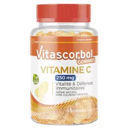 Vitascorbol Gommes Vitamine C 250mg 45 gommes